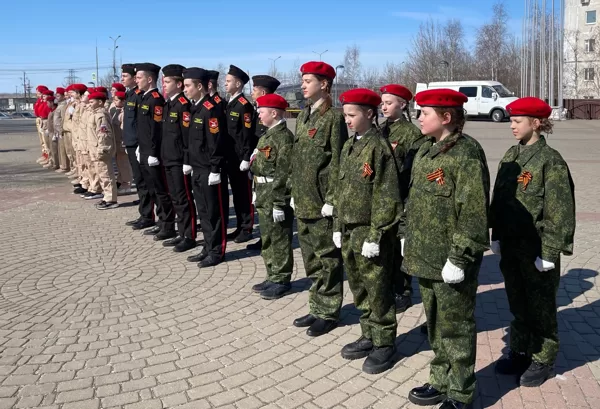 Юнармейские игры "Ровняйся на Победу!"