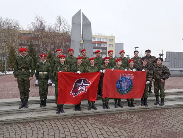 Юнармейские игры "Ровняйся на Победу!"